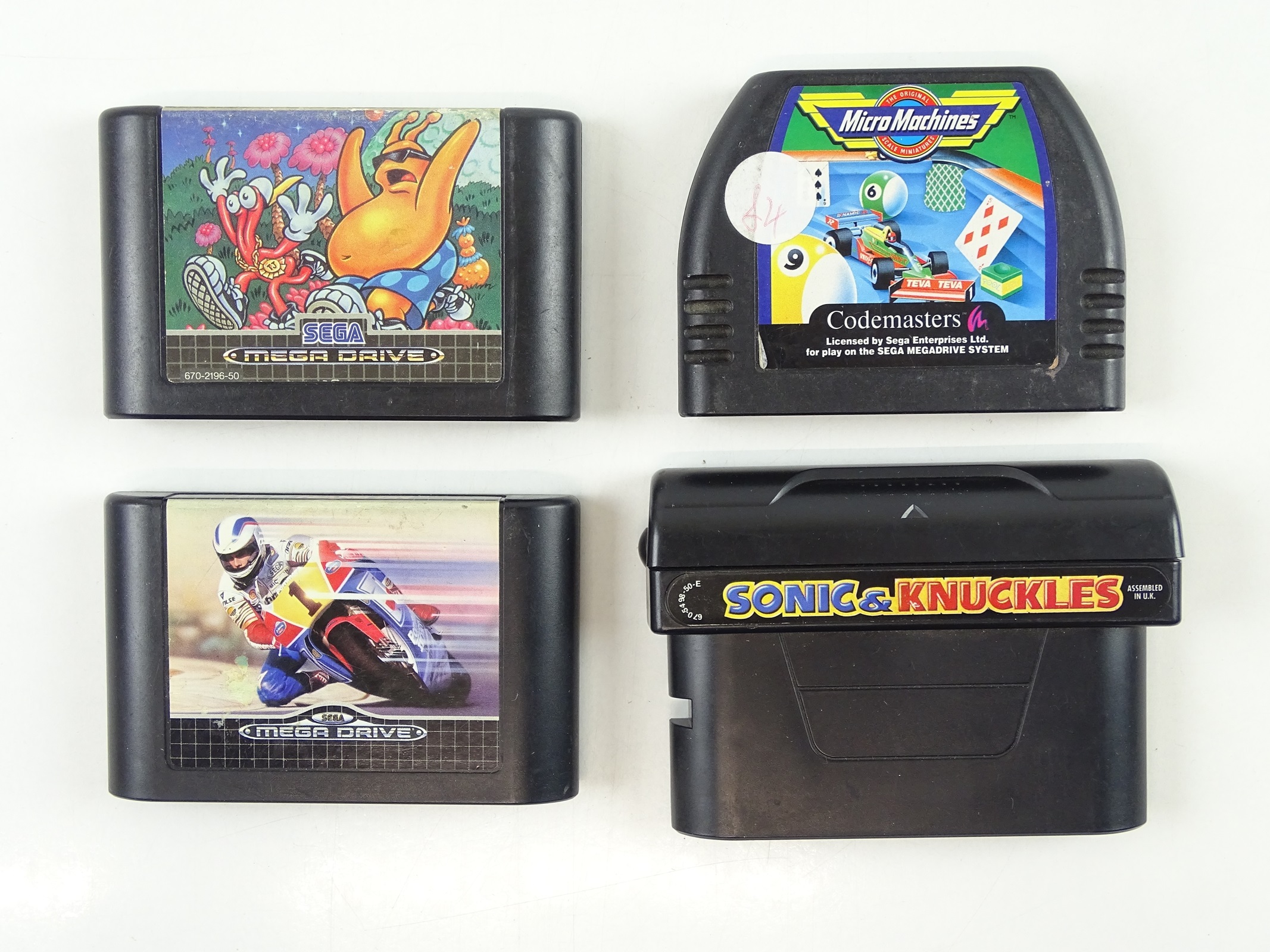 Lot 61 - Sega Mega Drive games - 8 in original cases