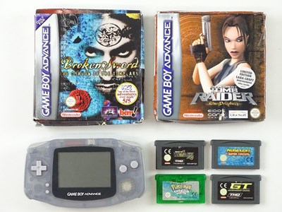 Lot 69 - Gameboy Advance console and games - 2 boxed...