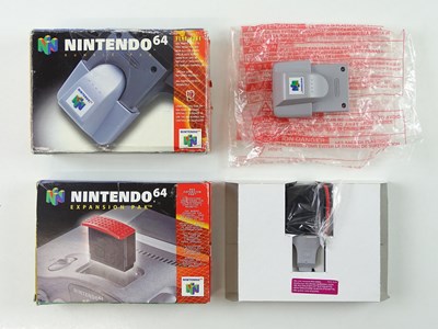 Lot 70 - Nintendo 64 Rumble Pak and Expansion Pak, both...