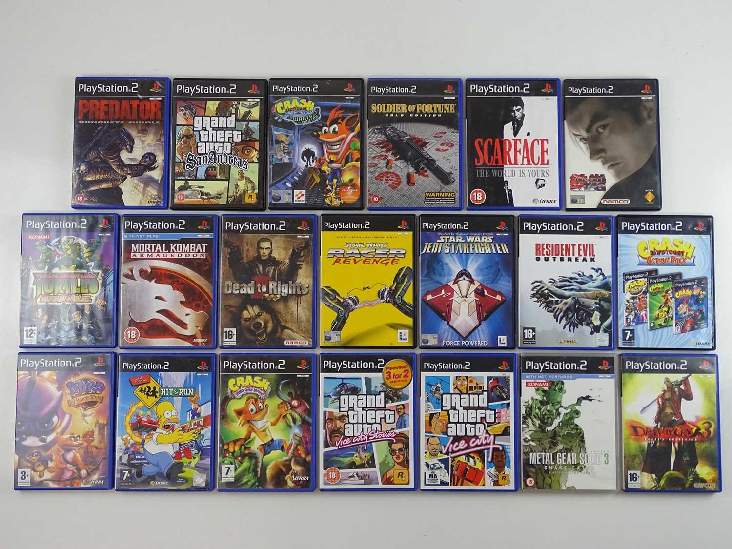 Lot 74 - Playstation 2 games including Tekken Tag...