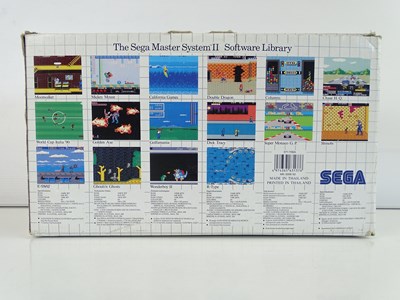 Lot 104 - Sega Master System II video games console with...
