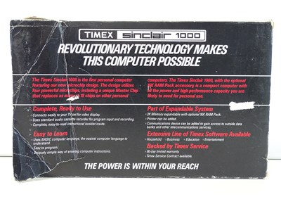 Lot 106 - Timex Sinclair 1000 Personal Computer - this...