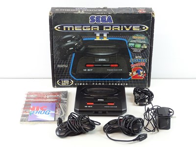 Lot 118 - Sega Mega Drive II console - released in 1992 -...
