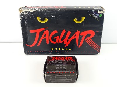 Lot 120 - Atari Jaguar 64 Bit video games console, boxed,...