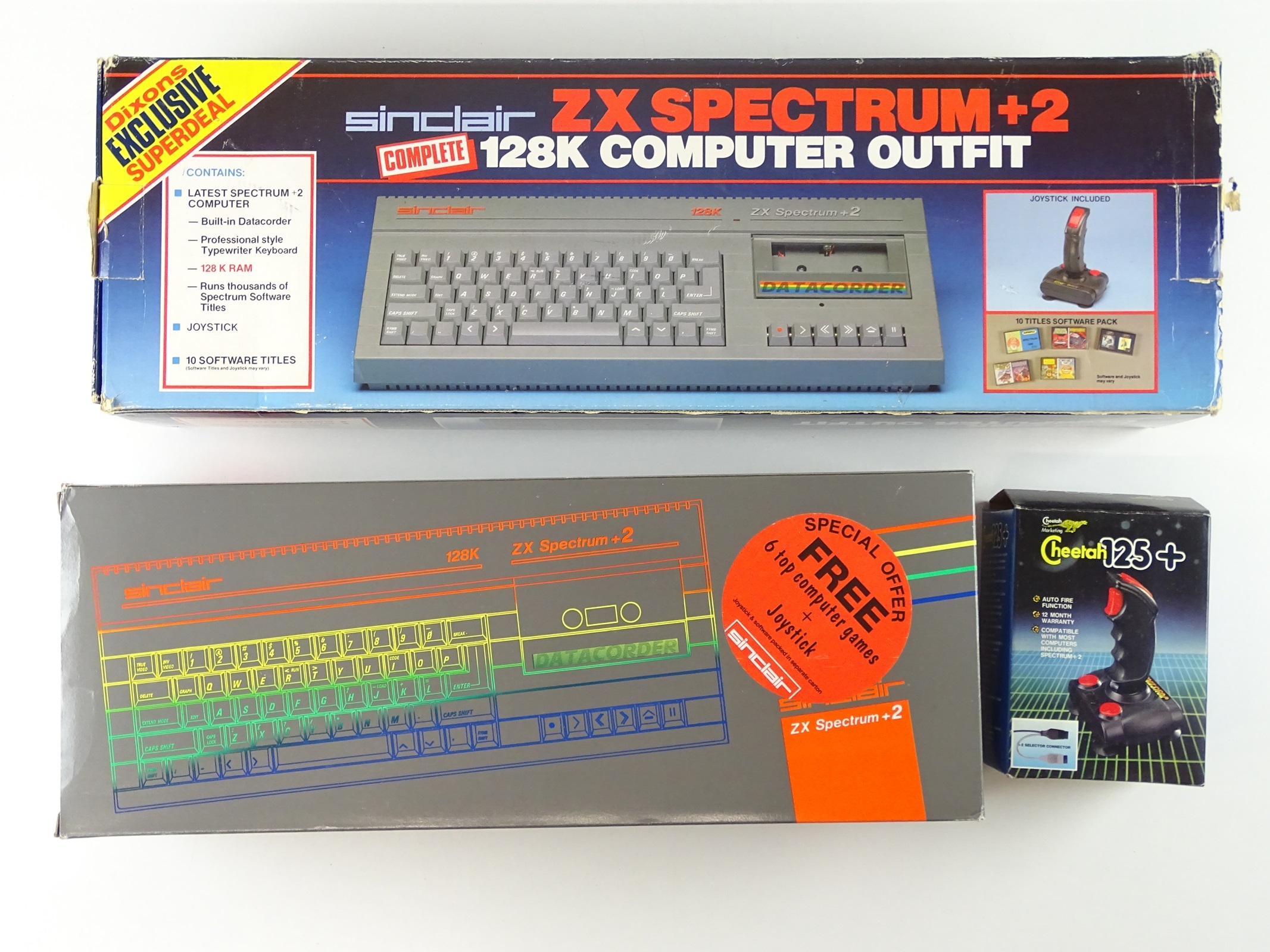 Lot 123 - Sinclair ZX Spectrum + 2 128K Computer