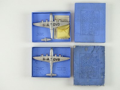 Lot 103 - A pair of pre-war DINKY 60R Empire Flying...