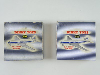 Lot 109 - A pair of DINKY comet Airliners comprising an...
