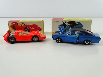 Lot 114 - A pair of DINKY Speedwheels issue cars...