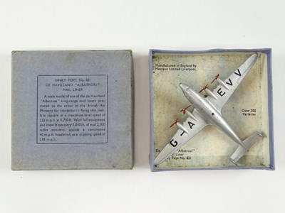 Lot 173 - A DINKY Toys wartime 62r De Havilland...