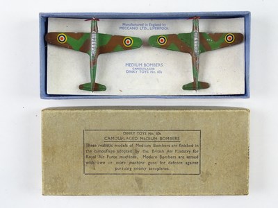 Lot 175 - A DINKY Toys wartime 60s Camouflaged Medium...