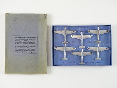 Lot 188 - A DINKY Toys pre-war 60N The Fairey 'Battle'...