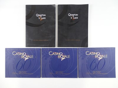 Lot 83 - JAMES BOND: DANIEL CRAIG - A group of CASINO...