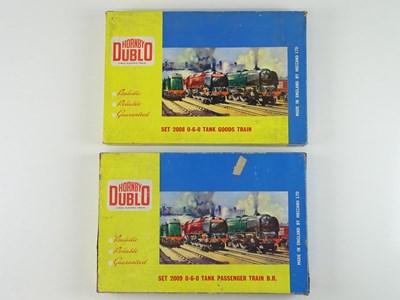 Lot 510 - A pair of HORNBY DUBLO OO Gauge 2-rail train...