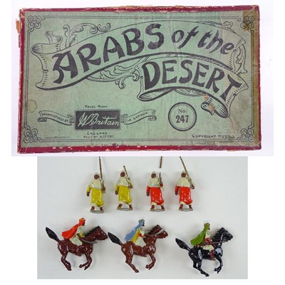 Lot 73 - A BRITAINS No.247 early soldiers set 'Arabs of...