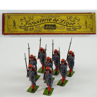 Lot 80 - A BRITAINS No.141 early soldiers set 'Types of...