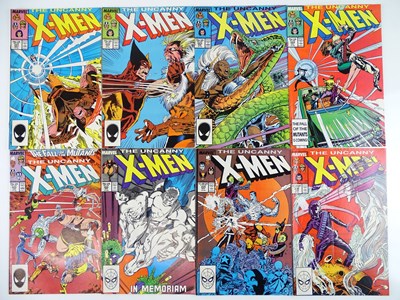 Lot 128 - UNCANNY X-MEN #221, 222, 223, 224, 225, 228,...