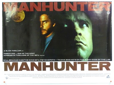 Lot 35 - MANHUNTER (1986) - UK quad - rolled (1 in lot)