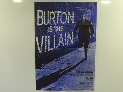 Lot 51 - VILLAIN (1971) - a folded UK one sheet...