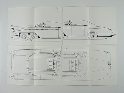 Lot 519 - A group of GERRY ANDERSON drawings from AP...