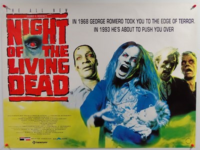 Lot 6 - NIGHT OF THE LIVING DEAD (1990) - UK quad -...