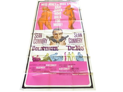 Lot 65 - JAMES BOND: GOLDFINGER / DR. NO (1966) - US...