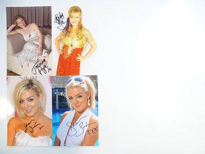 Lot 85 - A group of signed 8 x 12 photographs of...