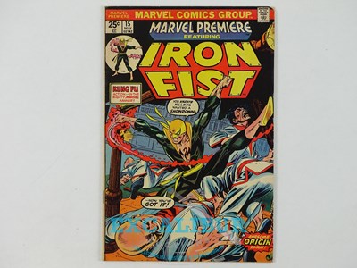 Lot 409 - MARVEL PREMIERE: IRON FIST #15 (1972 - MARVEL)...