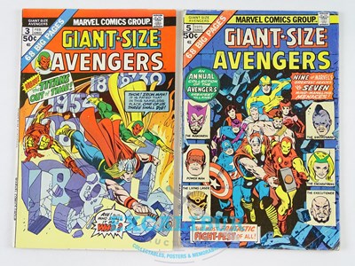Lot 41 - GIANT-SIZE AVENGERS #3 & 5 (2 in Lot) - (1975 -...