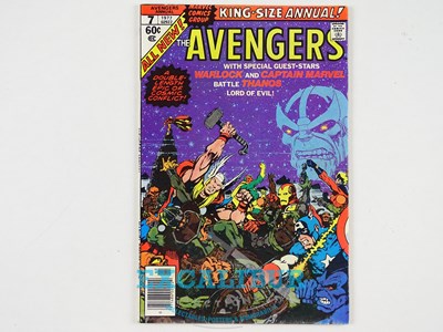 Lot 43 - AVENGERS KING-SIZE ANNUAL #7 - (1977 - MARVEL)...