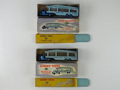 Lot 11 - A pair of DINKY Toys 982 Pullmore Car...