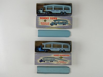 Lot 12 - A pair of DINKY Toys 982 Pullmore Car...