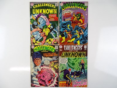 Lot 209 - CHALLENGERS OF THE UNKNOWN #57, 61, 63, 70 -...