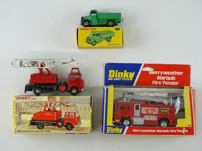 Lot 20 - A mixed group of DINKY trucks comprising a 411...
