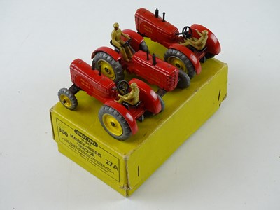 Lot 34 - A DINKY 27A / 300 Massey-Harris Tractor trade...