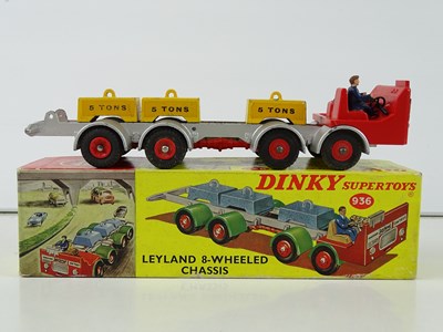 Lot 38 - A DINKY 936 Leyland 8-wheeled test chassis,...