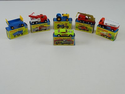 Lot 4 - A group of MATCHBOX Superfast series diecast...