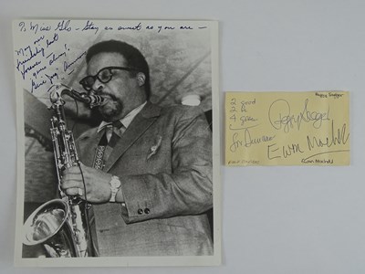 Lot 23 - A pair of signed items comprising GENE 'JUG'...
