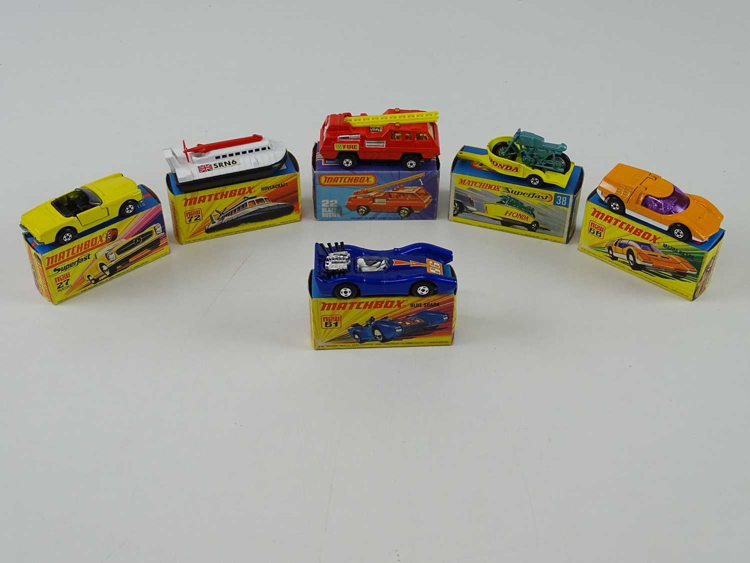 Lot 5 - A group of MATCHBOX Superfast series diecast...