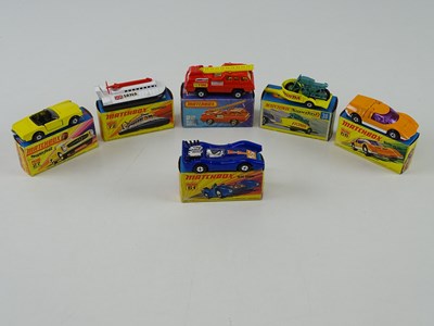 Lot 5 - A group of MATCHBOX Superfast series diecast...