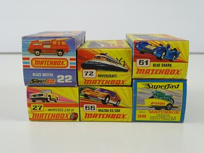 Lot 5 - A group of MATCHBOX Superfast series diecast...