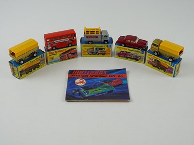 Lot 7 - A group of MATCHBOX Superfast series diecast...