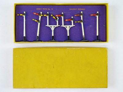 Lot 73 - A DINKY No. 15 set of Railway Signals - G/VG...