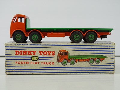 Lot 79 - A DINKY 902 Foden Flat Truck, 2nd style cab in...