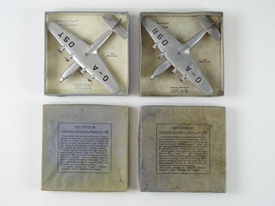 Lot 8 - A pair of DINKY Toys pre-war 62p Armstrong...