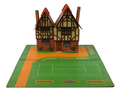 Lot 95 - A DINKY pre-war 'Dolly Varden' Dolls House...