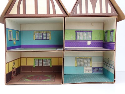 Lot 95 - A DINKY pre-war 'Dolly Varden' Dolls House...