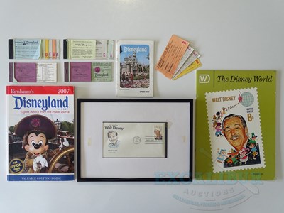 Lot 106 - A selection of Disneyland memorabilia to...
