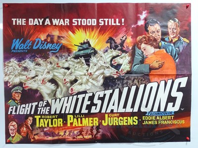 Lot 113 - WALT DISNEY : A group of UK quad film posters...
