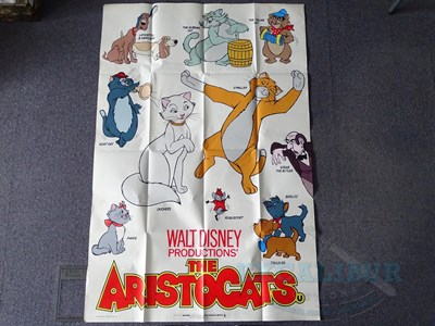 Lot 116 - WALT DISNEY : THE ARISTOCATS (1970) - A UK 60"...
