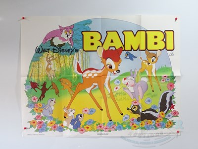 Lot 118 - WALT DISNEY : BAMBI (1985 release) - A group...